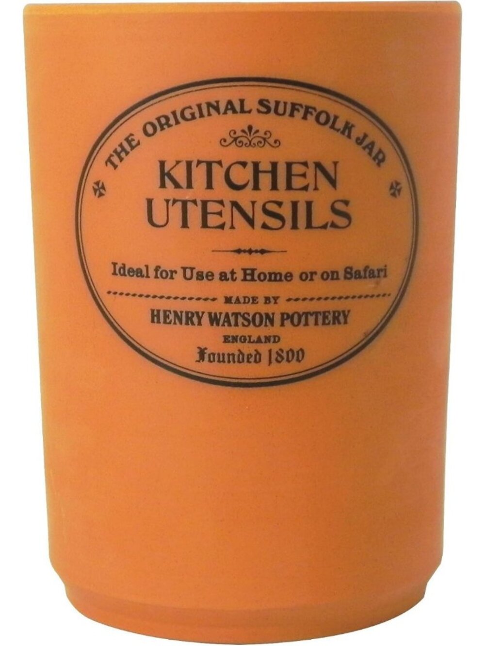 Terracotta Utensil Holder - Stylish Kitchen Organizer, Made in England